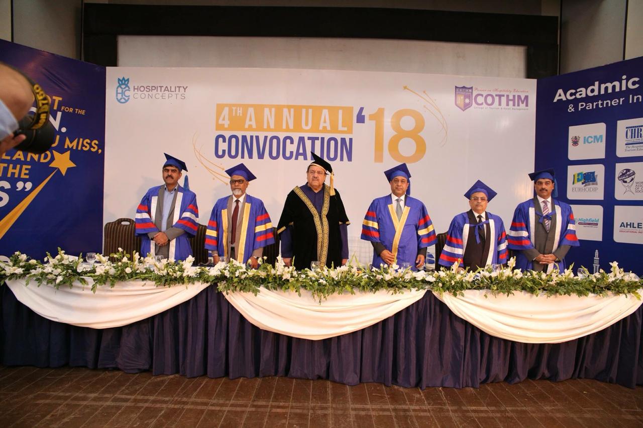 COTHM 4th Convocation was held at FTC Auditorium attended by PHA Chairman and EC Members.
