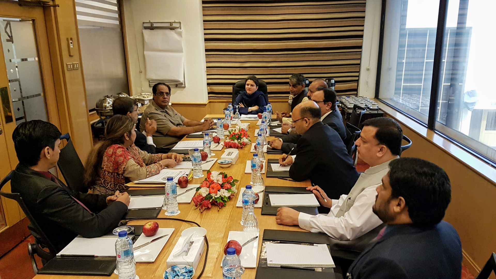A meeting was held with Additional Secretary, Regional Director and other Officials of IPC Ministry 