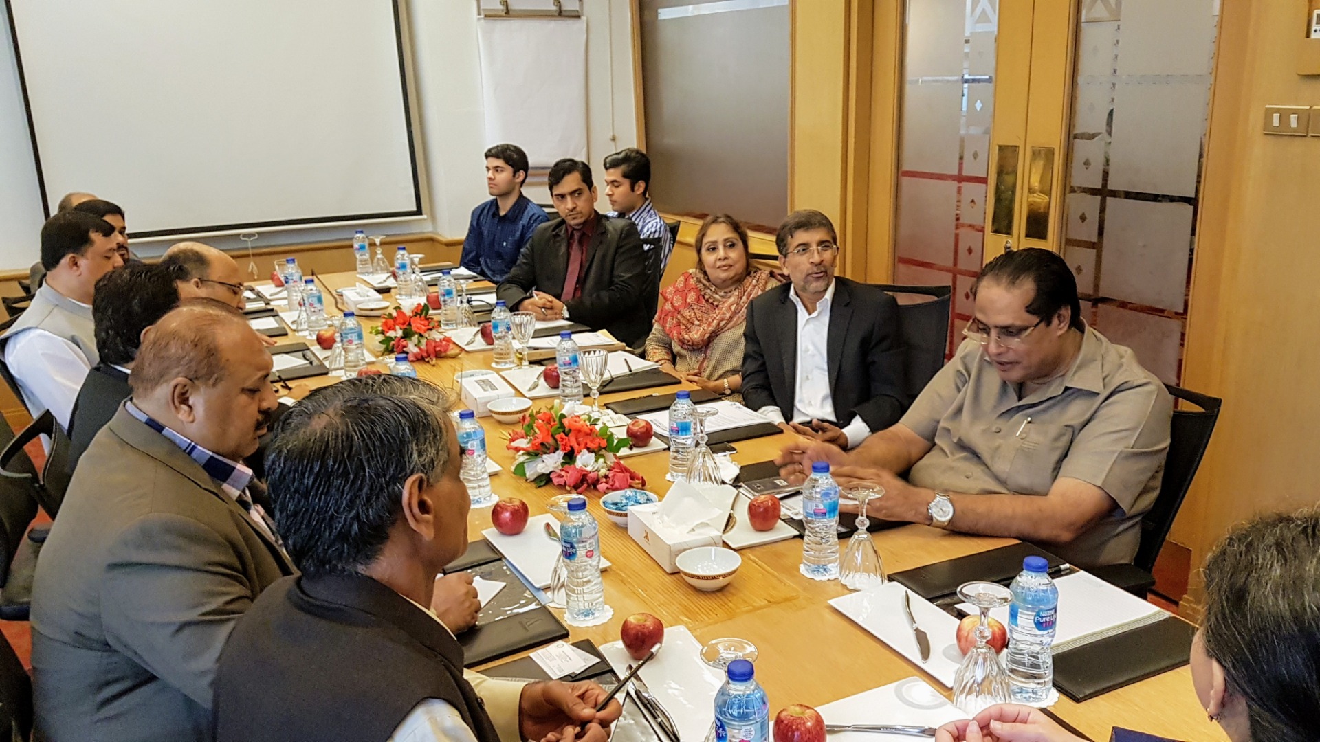 A meeting was held with Additional Secretary, Regional Director and other Officials of IPC Ministry 